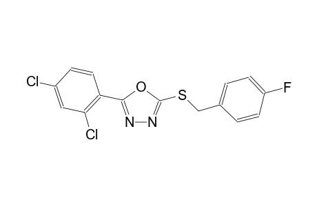1,3,4-oxadiazole, 2-(2,4-dichlorophenyl)-5-[[(4-fluorophenyl)methyl]thio]-