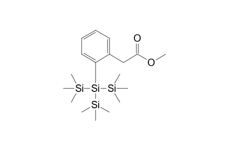 Methyl 2-(tris(trimethylsilyl)silyl)phenylacetate