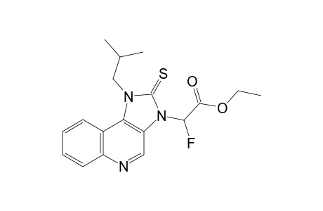 Ethyl 2-fluoro-2-(1-isobutyl-2-thioxo-1,2-dihydro-3H-imidazo[4,5-c]quinolin-3-yl)acetate