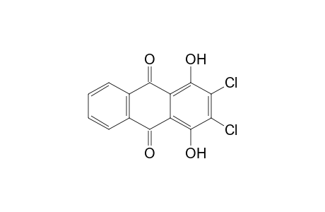 2,3-bis(chloranyl)-1,4-bis(oxidanyl)anthracene-9,10-dione