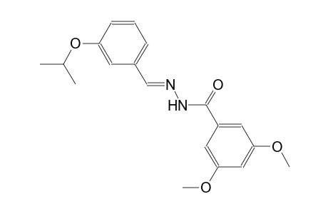 N'-[(E)-(3-isopropoxyphenyl)methylidene]-3,5-dimethoxybenzohydrazide