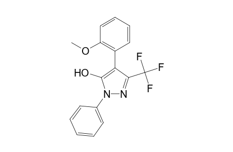 4-(2-Methoxyphenyl)-1-phenyl-3-(trifluoromethyl)-1H-pyrazol-5-ol
