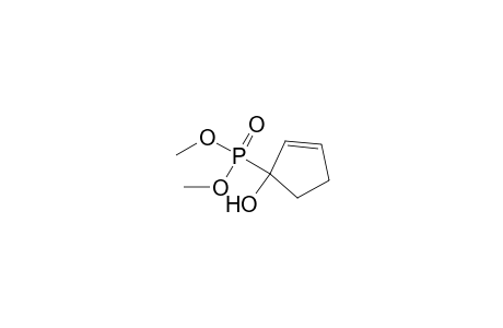 1-Dimethoxyphosphoryl-1-cyclopent-2-enol