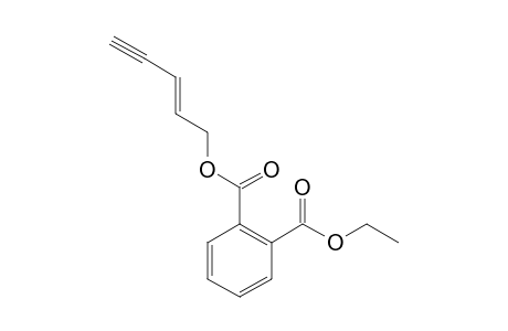 Phthalic acid, ethyl pent-2-en-4-yn-1-yl ester