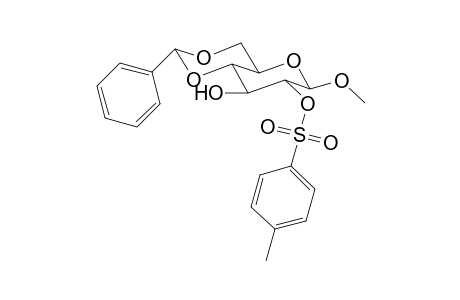 Methyl 4,6-O-benzylidene-2-O-[(4-methylphenyl)sulfonyl]hexopyranoside