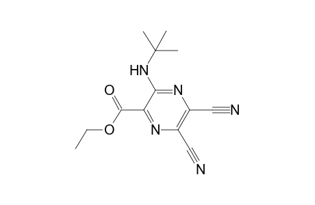 Ethyl 3-[(tert-Butyl)amino]-5,6-dicyanopyrazine-2-carboxylate