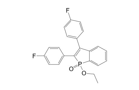 1-Ethoxy-2,3-bis(4-fluorophenyl)phosphindole 1-Oxide
