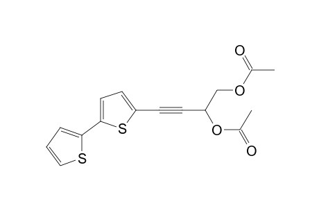 5-(3,4-Diacetoxy-1-butenynyl)-2,2'-bithienyl