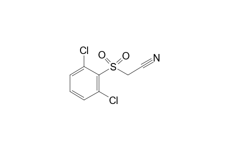 Acetonitrile, 2-(2,6-dichlorobenzenesulfonyl)-