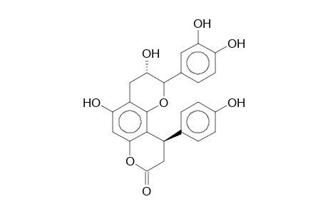EPICATECHIN-(7,8-BC)-4-BETA-(4-HYDROXYPHENYL)-DIHYDRO-2(3H)-PYRANONE