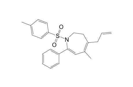 4-Allyl-5-methyl-7-phenyl-1-tosyl-2,3-dihydro-1H-azepine