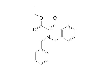 ETHYL-(R/S)-2-(DIBENZYLAMINO)-3-HYDROXY-2-PROPENOATE