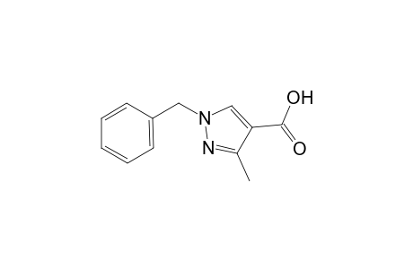 1H-Pyrazole-4-carboxylic acid, 3-methyl-1-(phenylmethyl)-
