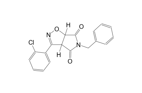 (3aR,6aS)-5-benzyl-3-(2-chlorophenyl)-3aH-pyrrolo[3,4-d]isoxazole-4,6(5H,6aH)-dione
