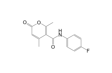 N-(4-fluorophenyl)-4,6-dimethyl-2-oxo-2H-pyran-5-carboxamide
