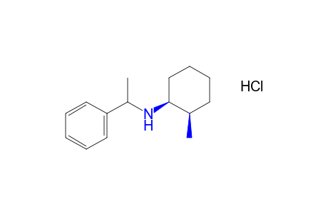 cis-alpha-methyl-N-(2-methylcyclohexyl)benzylamine, hydrochloride