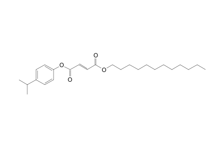 Fumaric acid, dodecyl 4-isopropylphenyl ester