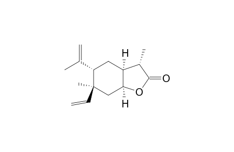 2(3H)-Benzofuranone, 6-ethenylhexahydro-3,6-dimethyl-5-(1-methylethenyl)-, [3R-(3.alpha.,3a.alpha.,5.beta.,6.alpha.,7a.beta.)]-
