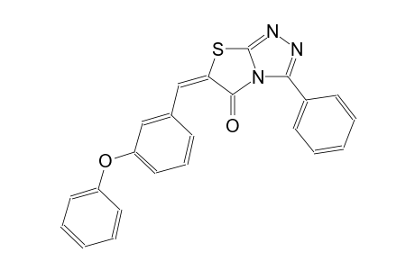 (6E)-6-(3-phenoxybenzylidene)-3-phenyl[1,3]thiazolo[2,3-c][1,2,4]triazol-5(6H)-one