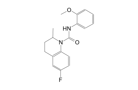 6-fluoro-N-(2-methoxyphenyl)-2-methyl-3,4-dihydro-1(2H)-quinolinecarboxamide