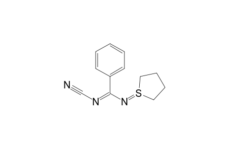 S-(Tetramethylene)-N-(1'-cyano-2'-phenyl-1'-azavin-2'-yl)sulfimide