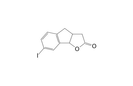 7-Iodo-3,3a,4,8b-tetrahydroindeno[1,2-b]furan-2-one