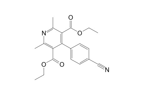 Diethyl 2,6-dimethyl-4-(4'-cyanophenyl)pyridine-3.5-dicarboxylate
