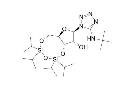 1H-Tetrazol-5-amine, N-(1,1-dimethylethyl)-1-[3,5-O-[1,1,3,3-tetrakis(1-methylethyl)-1,3-disiloxanediyl]-.beta.-D-ribofuranosyl]-