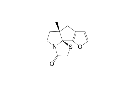 (8RS,14RS)-8-Methyl-3-oxa-14-thia-11-azatetracyclo-[6.6.0.0(1,11).0(2,6)]tetradeca-2(6),4-dien-12-one