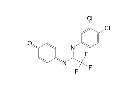 N(1)-(4-Oxo-2,5-cyclohexadien-1-ylidenel)-N(2)-(3,4-dichlorophenyl)-2,2,2-trifluoroethanimidamide