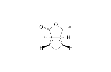 (-)-(1S,2R,5R,6S,7R)-2,5-dimethyl-4-oxatricyclo[5.2.1.0(2,6)]dec-8-en-3-one