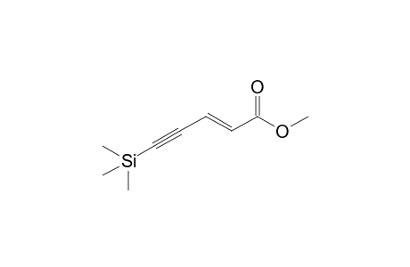 (E)-Methyl 5-(trimethylsilyl)pent-2-en-4-ynoate