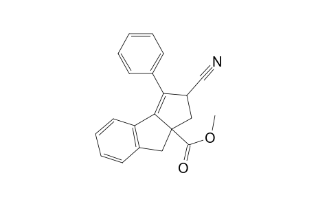 Methyl 2-cyano-3-phenyl-2,8-dihydrocyclopenta[a]indene-8a(1H)-carboxylate