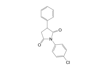 2,5-Pyrrolidinedione, 1-(4-chlorophenyl)-3-phenyl-
