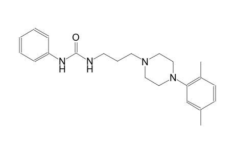 urea, N-[3-[4-(2,5-dimethylphenyl)-1-piperazinyl]propyl]-N'-phenyl-