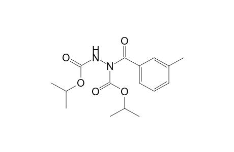 Diisopropyl 1-(3-methylbenzoyl)hydrazine-1,2-dicarboxylate