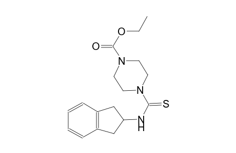 1-piperazinecarboxylic acid, 4-[[(2,3-dihydro-1H-inden-2-yl)amino]carbonothioyl]-, ethyl ester