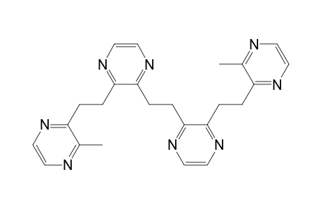 2-Methyl-3-[2-[3-[2-[3-[2-(3-methyl-2-pyrazinyl)ethyl]-2-pyrazinyl]ethyl]-2-pyrazinyl]ethyl]pyrazine