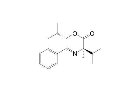 (3R,6S)-3,6-diisopropyl-3-methyl-5-phenyl-3,6-dihydro-2H-1,4-oxazin-2-one
