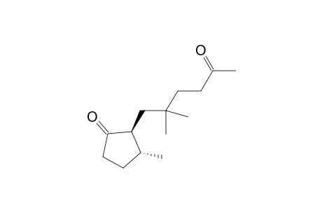 (2R,3S)-(+)-2-(2,2-Dimethyl-5-oxohexyl)-3-methylcyclopentan-1-one