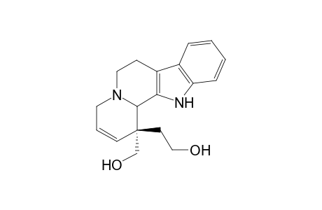 21-Nor-1,14-secoeburnamenine-14,20-diol, 17,18-didehydro-14,15-dihydro-, (.+-.)-
