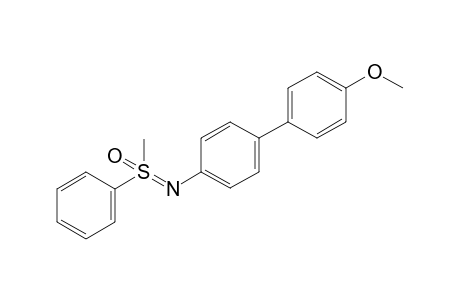 N-[4'-Methoxy-(1,1'-biphenyl)-4-yl]-S-methyl-S-phenylsulfoximine