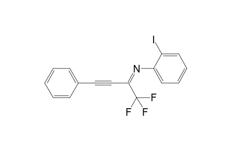 2-Iodo-N-(1,1,1-trifluoro-4-phenylbut-3-yn-2-ylidene)aniline