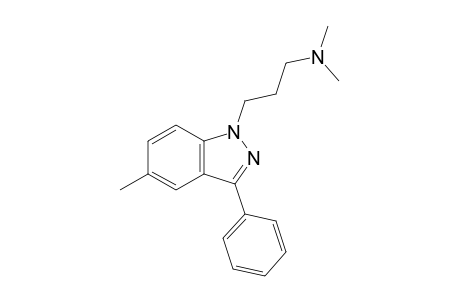 dimethyl-[3-(5-methyl-3-phenyl-indazol-1-yl)propyl]amine