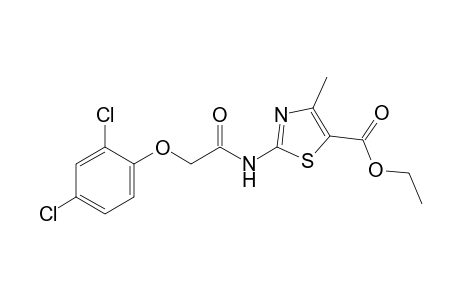 4-Methyl-5-ethoxycarbonyl-2-(2,4-dichlorophenoxyacetamido)-thiazole