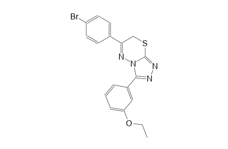 6-(4-bromophenyl)-3-(3-ethoxyphenyl)-7H-[1,2,4]triazolo[3,4-b][1,3,4]thiadiazine