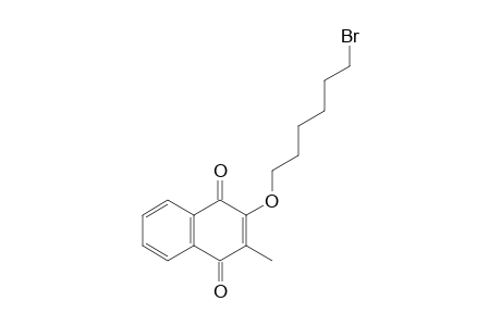 2-(6-Bromohexyloxy)-3-methylnaphthalene-1,4-dione