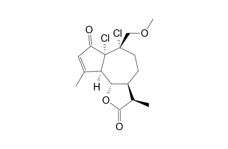 1.alpha.,10.alpha.-Dichloro-1,10-dihydro-14-methoxyacchillin