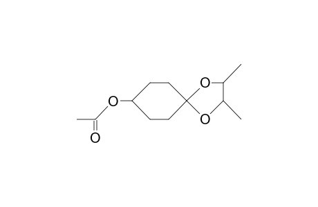 4-Acetoxy-cyclohexanone 2R,3R-butanediol acetal