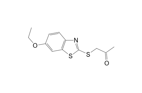 1-[(6-Ethoxy-1,3-benzothiazol-2-yl)sulfanyl]acetone